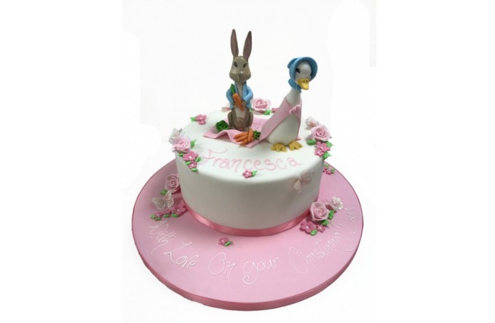 Peter Rabbit & Jemima Puddle-Duck Cake